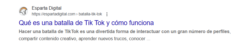 Qué es un snippet: Estrategias SEO para dominarlos 1 ejemplo de snippet SEO