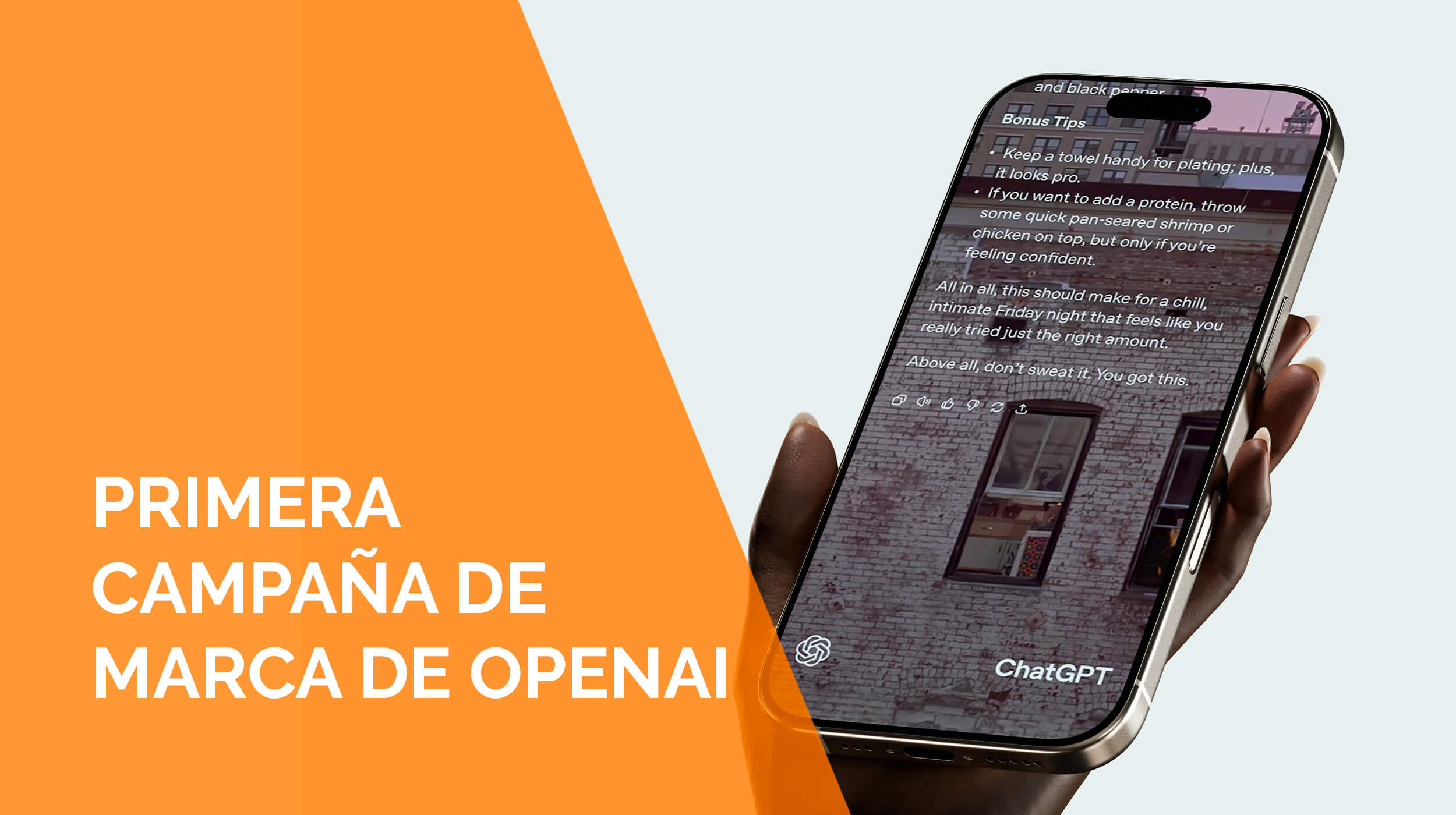 OpenAI lanza su primera campaña de marca
