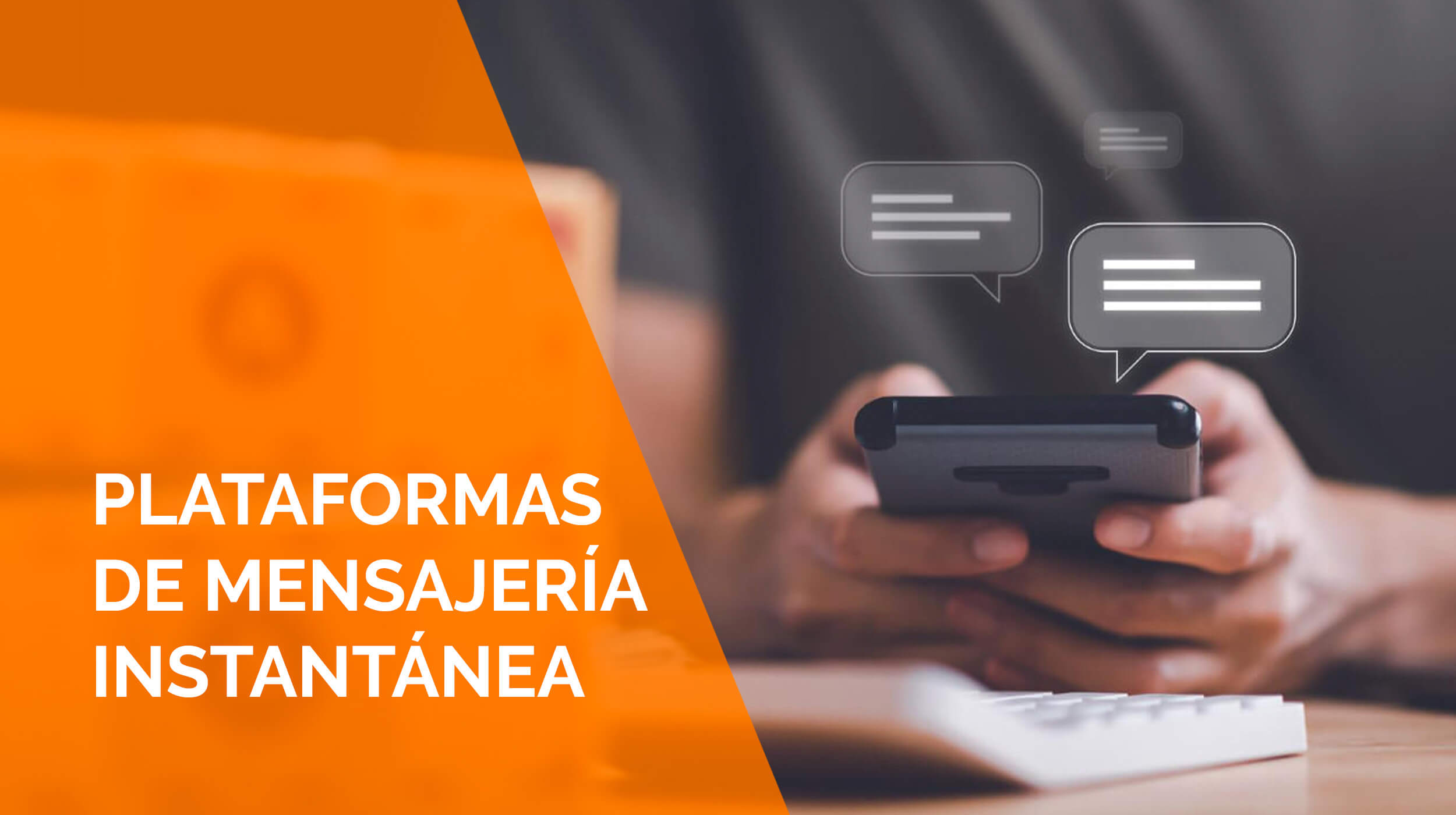 plataformas de mensajería instantánea